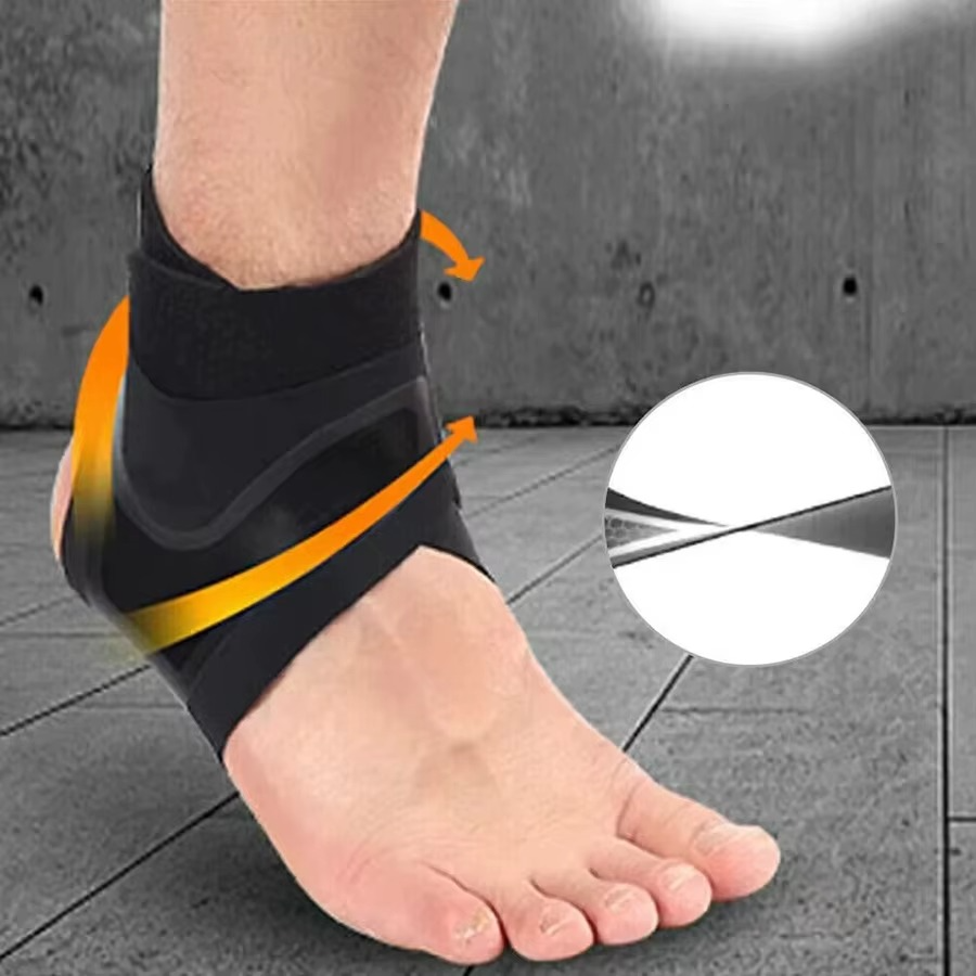 Ankle Brace Support Compression Sleeve Plantar Fasciitis Pain Relief Foot Wrap H