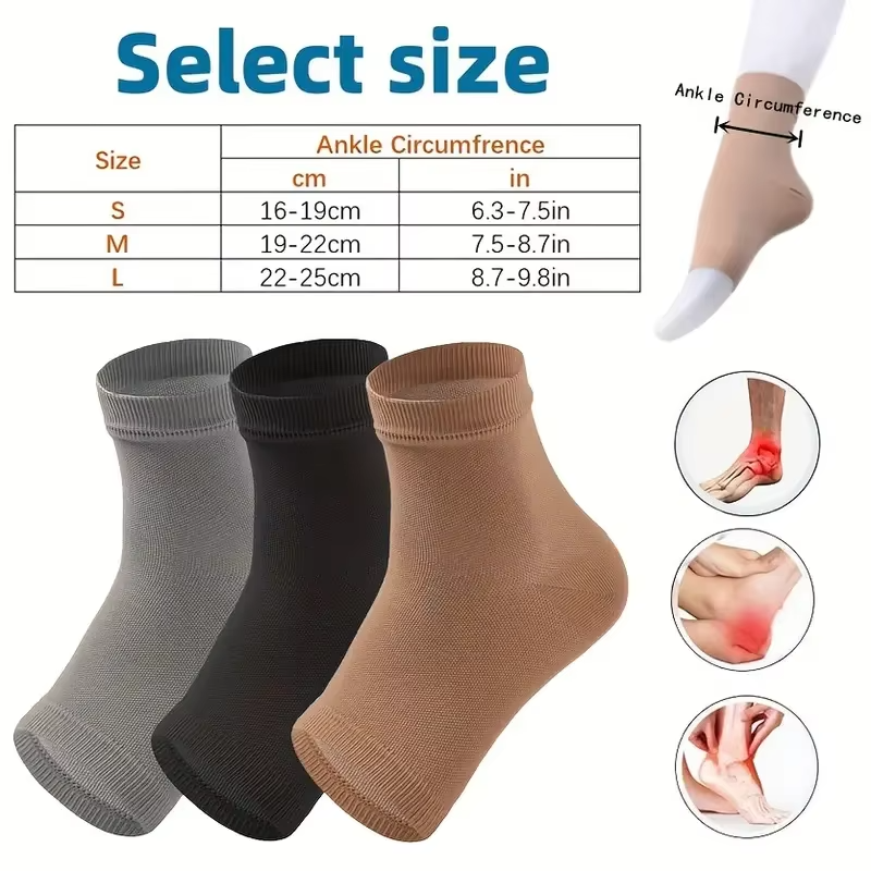 Compression Socks Foot Pain Relief Ankle Support Sleeve Brace Plantar Fasciitis