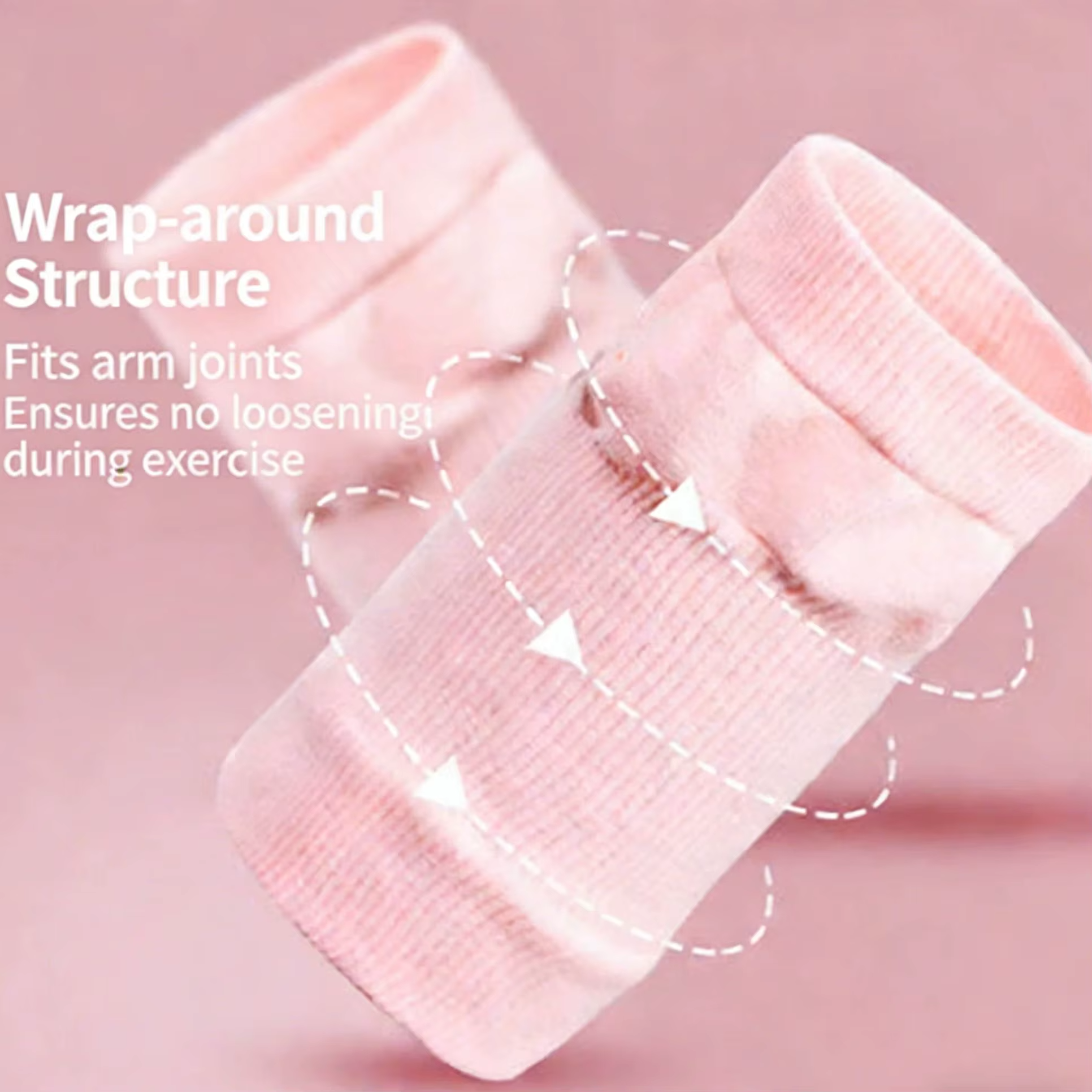 2 Pcs Wrist Brace Support Compression Sleeve Arthritis Gym Carpal Tunnel Hand US