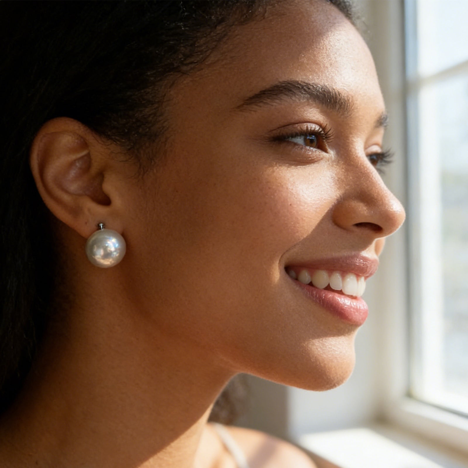 Luxury Pearl Earrings – Elegant Classic Jewelry for Women