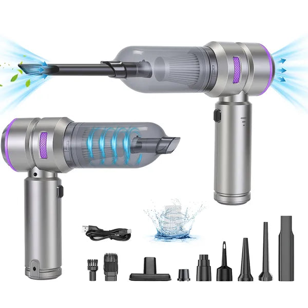 16000Pa Cordless Handheld Car Vacuum Air Duster Blower Portable