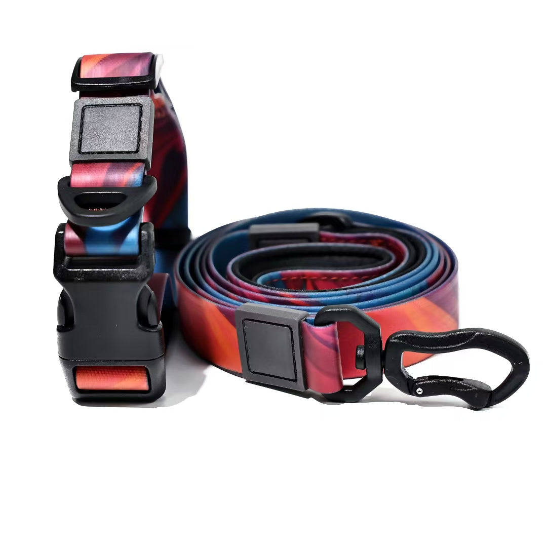 Premium Waterproof PVC Coated Pet Leash Set Durable Grip Control