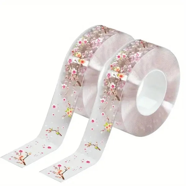 Waterproof Kitchen Seam Sealing Tape Floral Design 2 Rolls