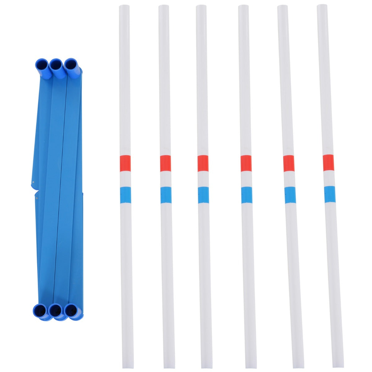Premium Dog Agility Training Kit with Weave Poles Set