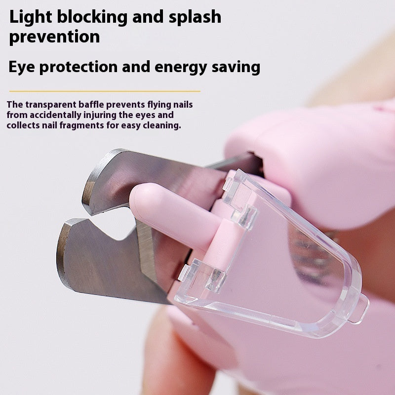 Premium 2in1 Pet Nail Clipper LED Light Safe Grooming Trimmer