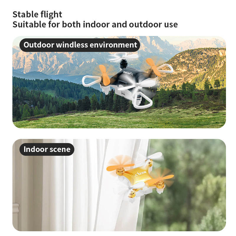 Mini Handheld Drone Remote Control Plane Kids Toy