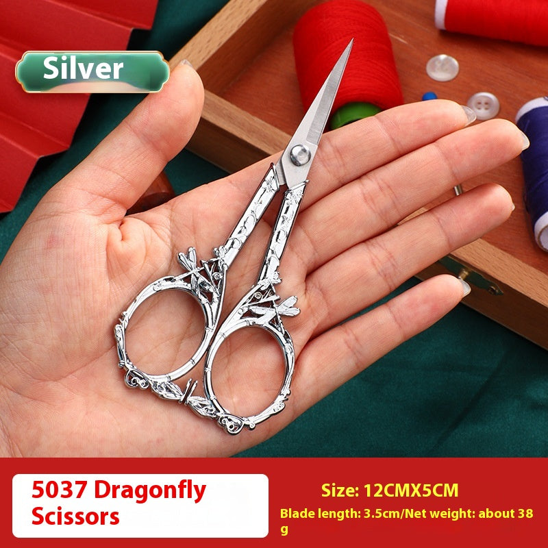 Vintage Dragonfly Mini Scissors for Home and Crafts