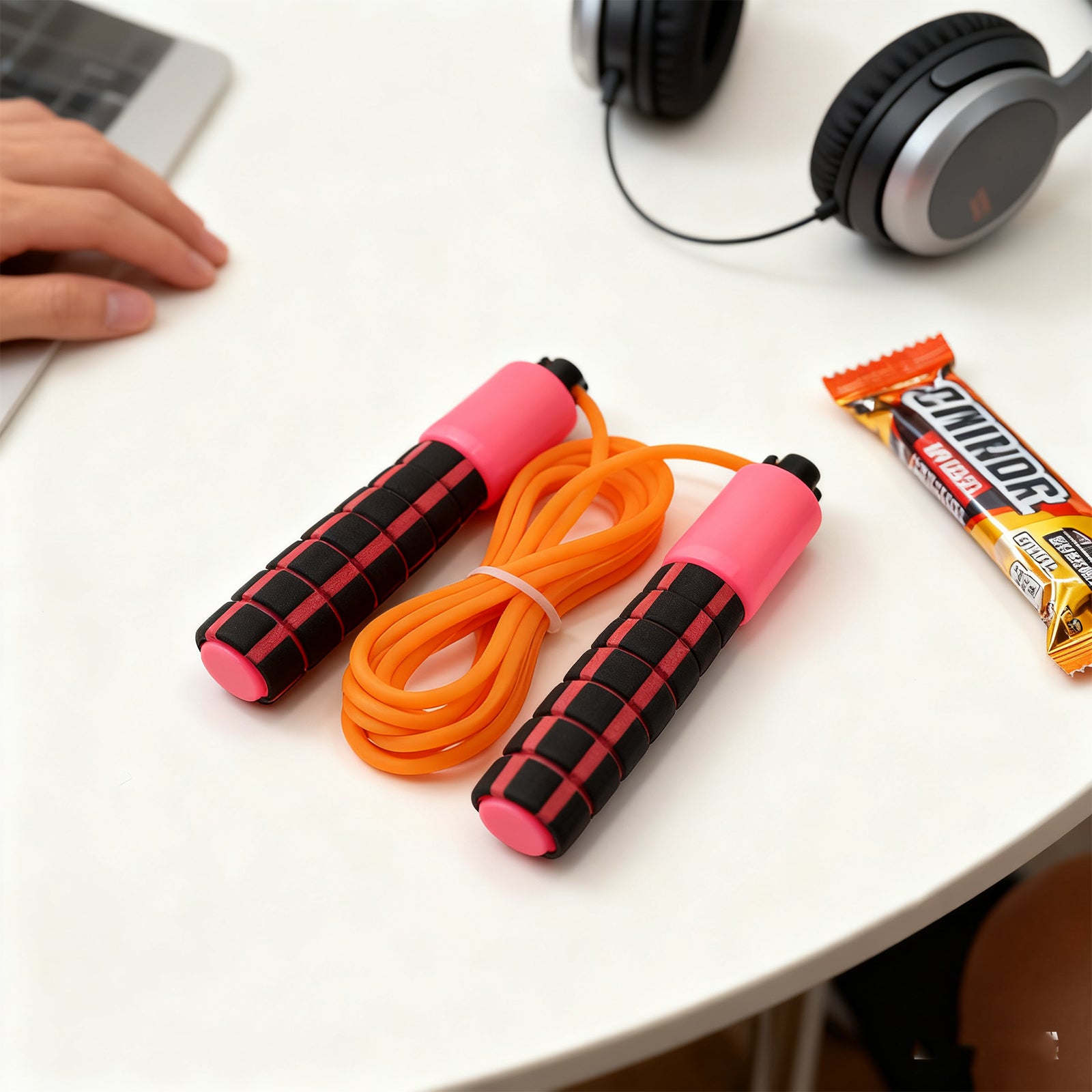 Jump Rope with Counter for Fitness Workout and Calorie Tracking