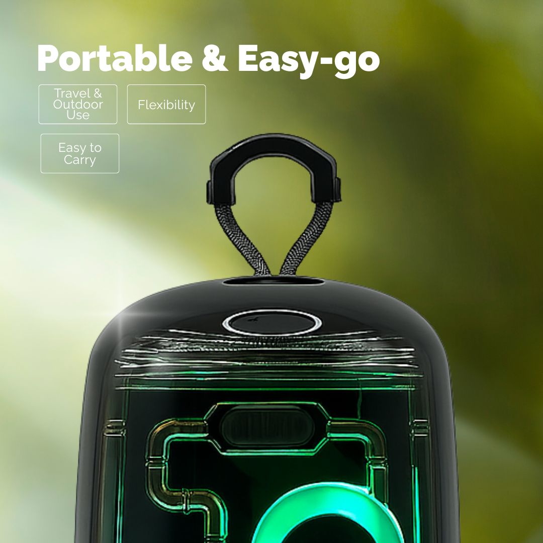 Wireless Bluetooth Speaker Powerful Sound Portable Long Battery