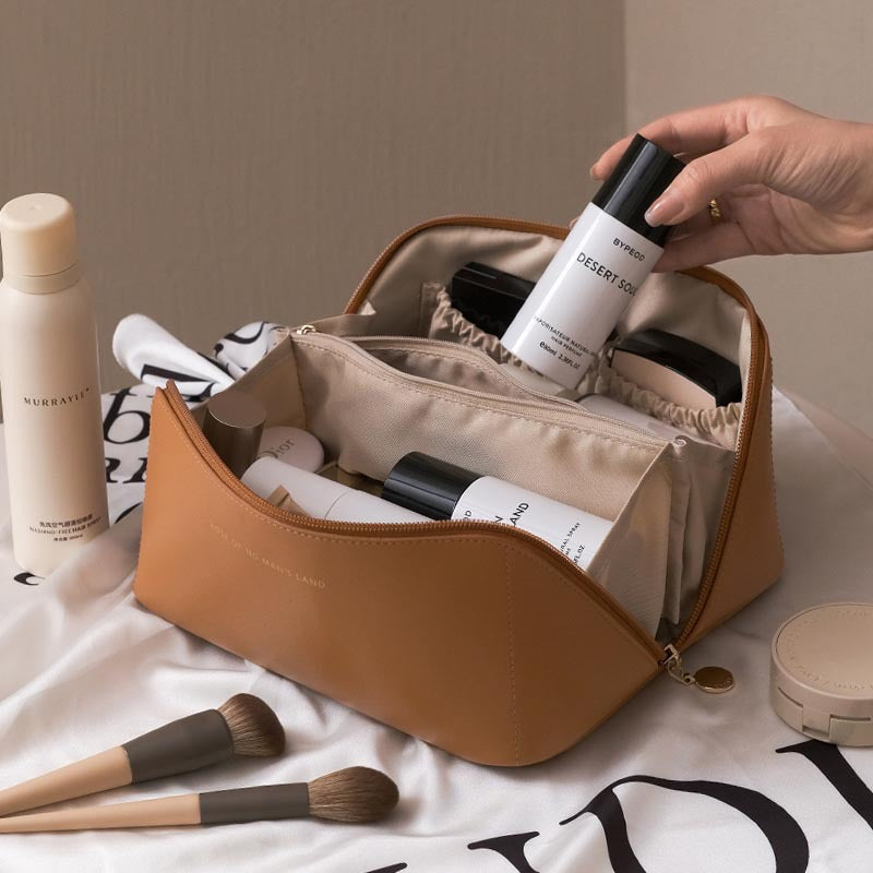 Travel Cosmetic Bag Large Capacity Multifunction Makeup Organizer Case