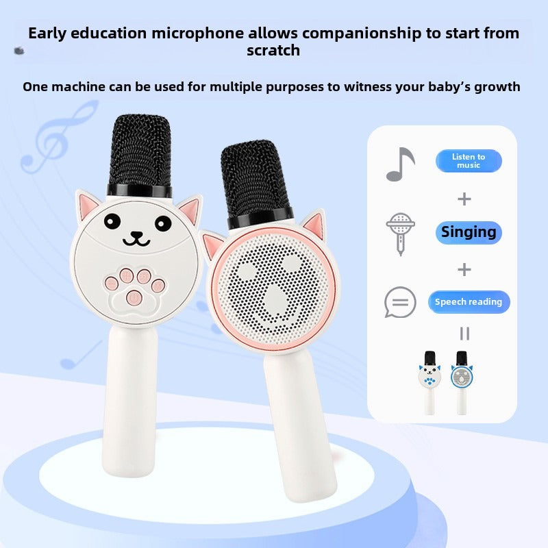 Karaoke Speaker with Microphone Portable Wireless Singing System