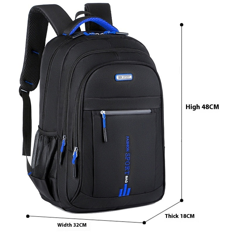 Men’s Large Capacity Computer Backpack for Travel Work and Daily Use