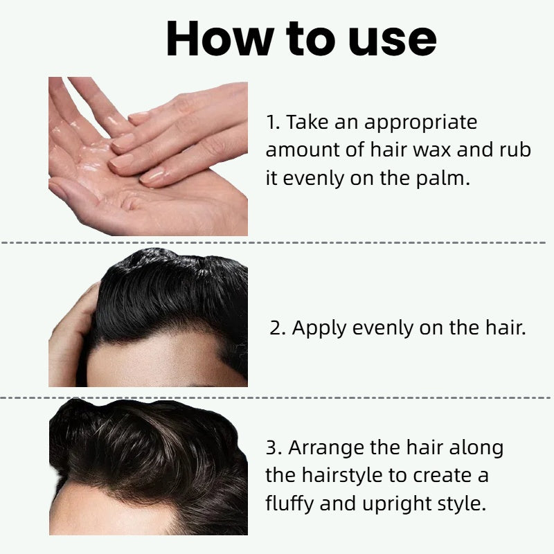 Unisex Fluffy Styling Hair Gel for Soft Hold and Natural Volume