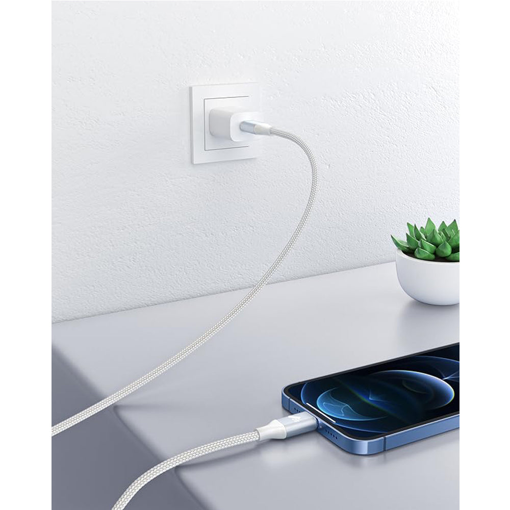 MFi Certified USB Cable Fast Charging Nylon Braided Premium