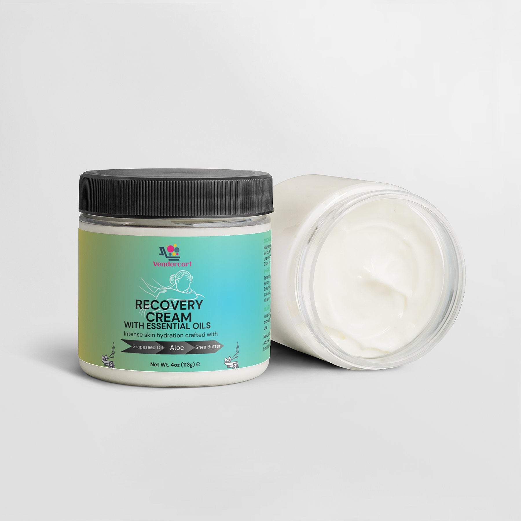 Recovery Cream for Joints Muscles and Tendons Hydration Boost Care