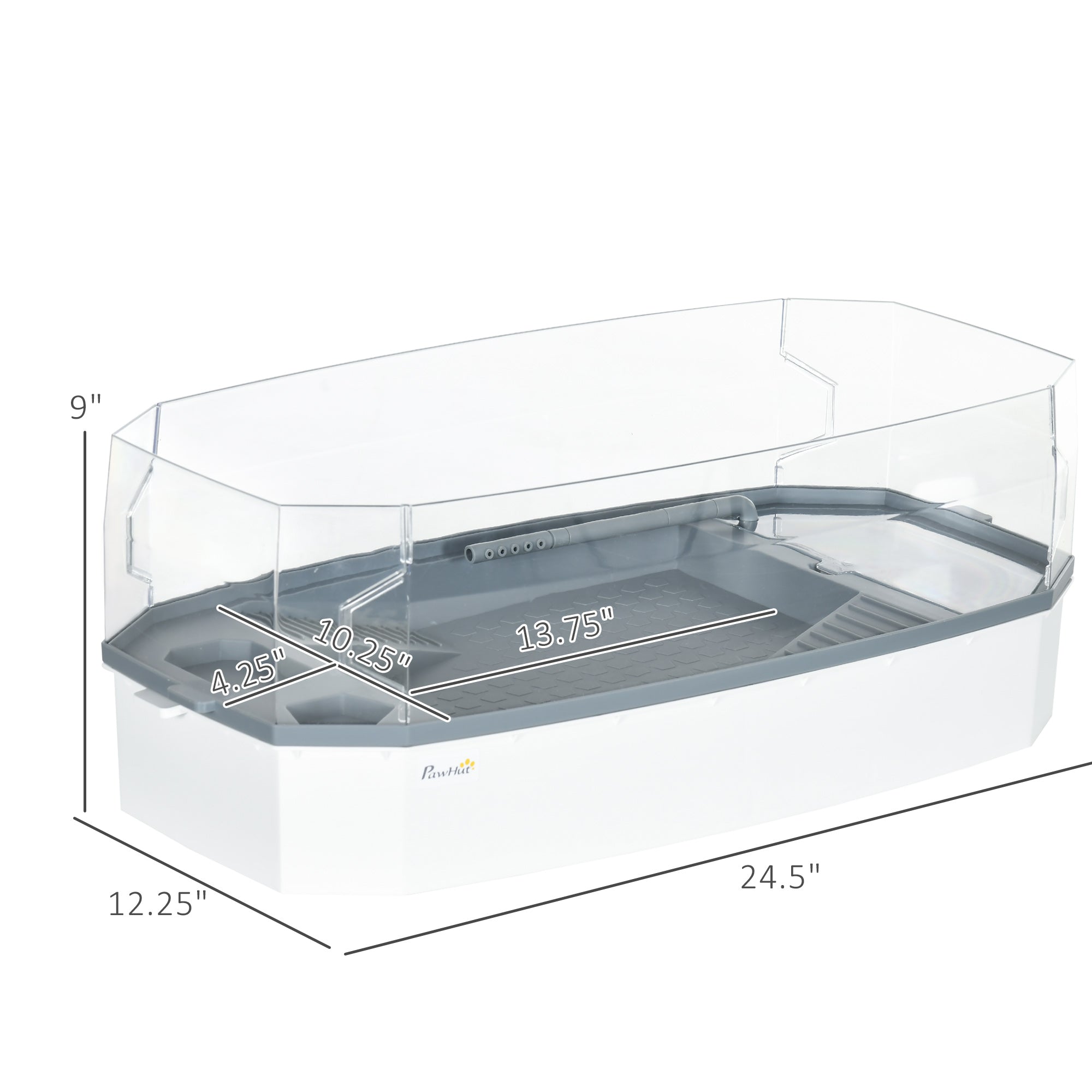 Premium Turtle Tank Kit Aquarium with Basking Platform Filter