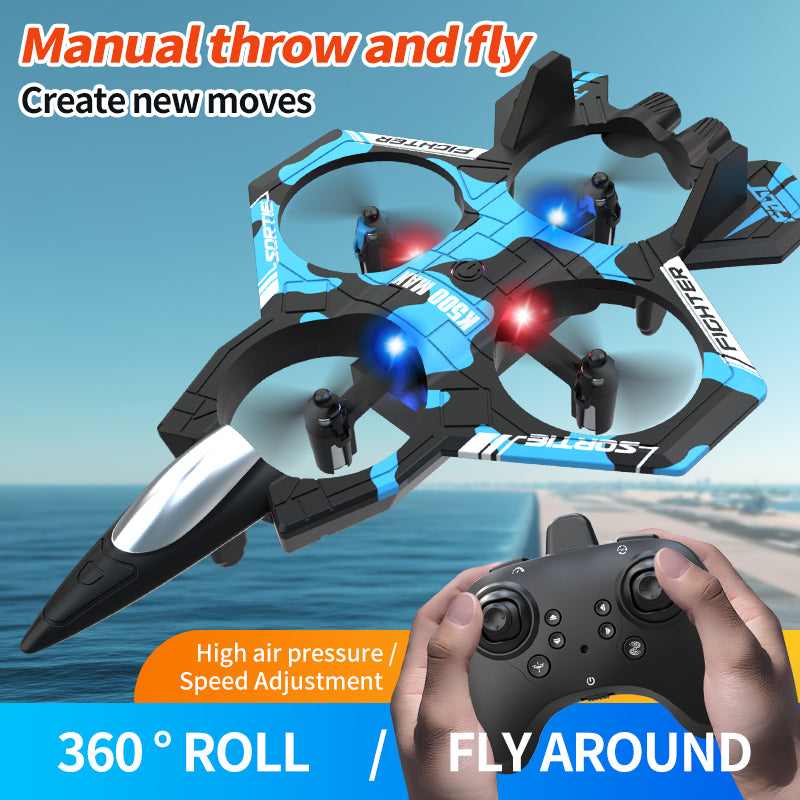 K500 Combat Drone RC Quadcopter with Altitude Hold & Stunts