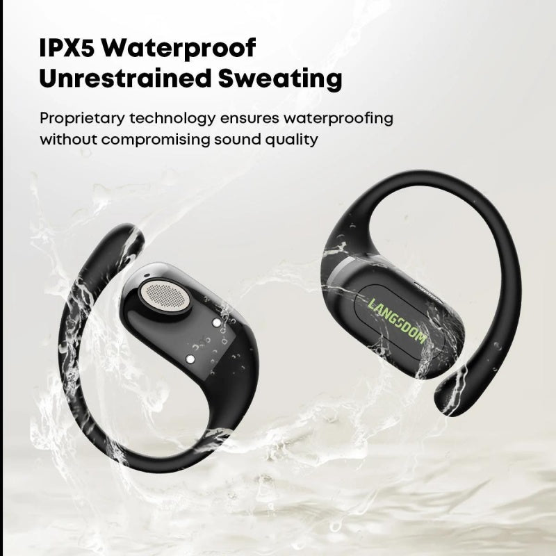 Bone Conduction TWS Wireless Earbuds Sport Bluetooth Headset