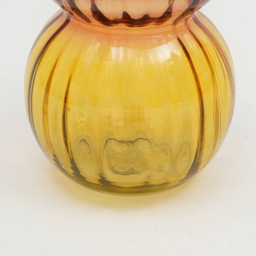 Decorative Gleaming Bubble Glass Vase Elegant Home Decor