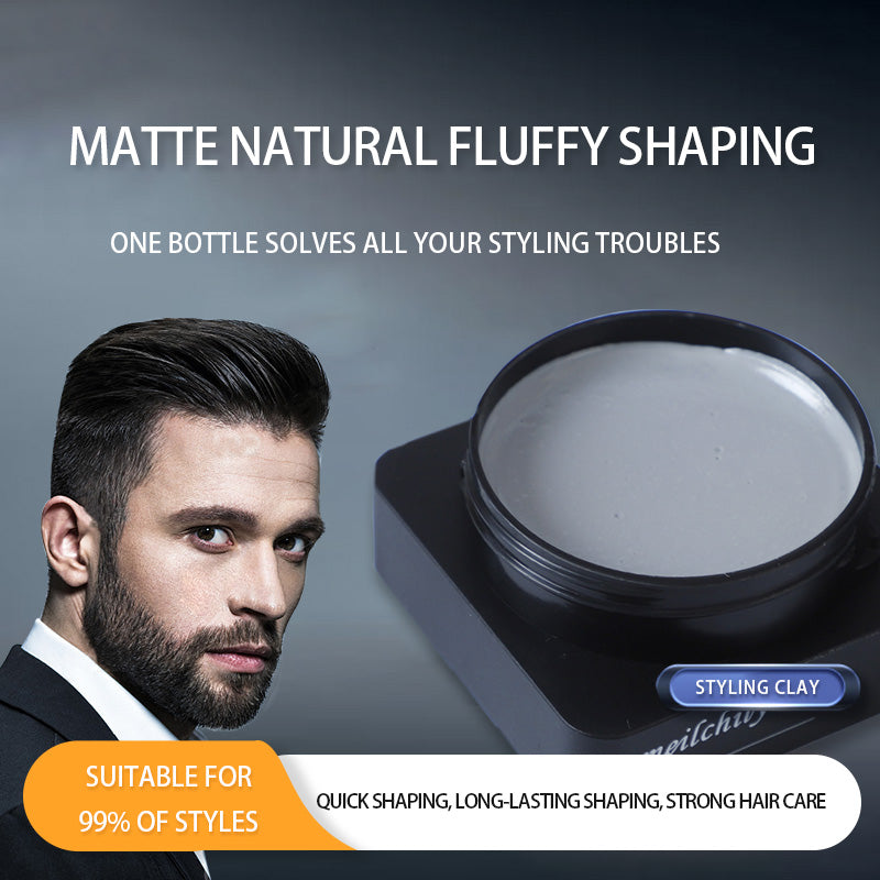 Men’s Hair Styling Wax Strong Hold Natural Look