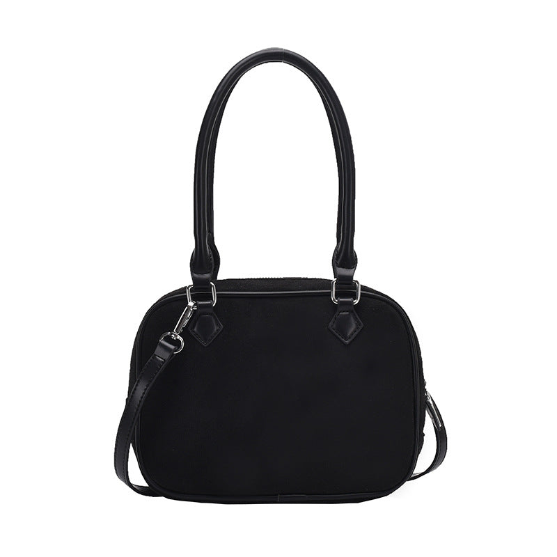Fashion Suede Crossbody Handbag for Women Special Interest Style Bag