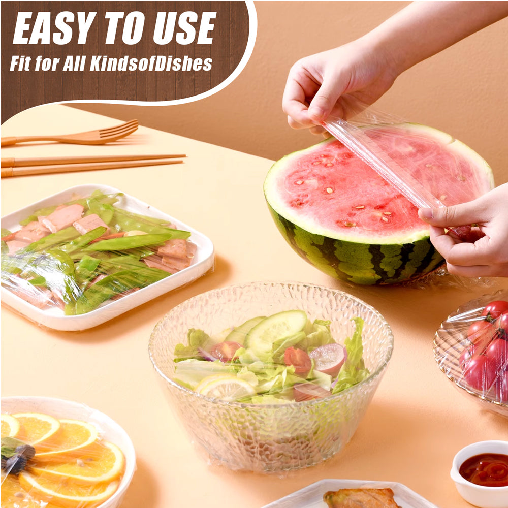 Reusable Elastic Food Cover Set Stretchable Bowl Storage Covers