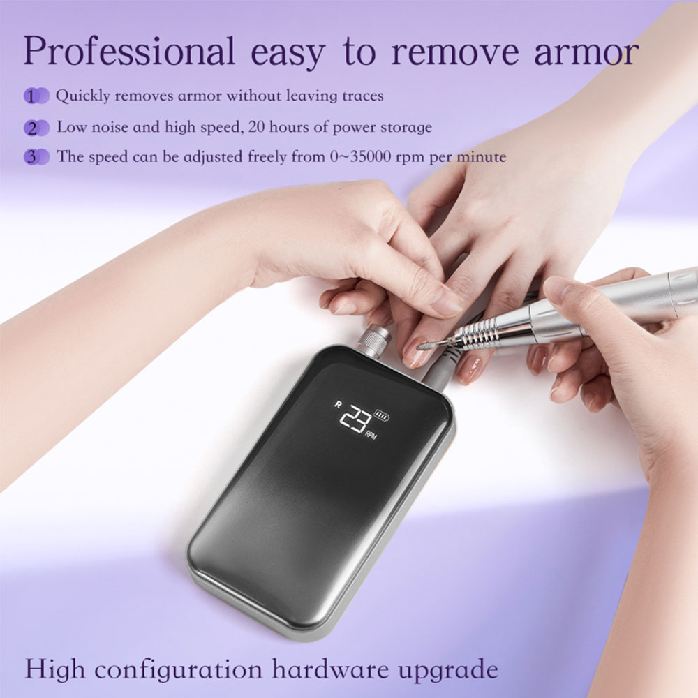Professional 45000 RPM Rechargeable Nail Drill Machine
