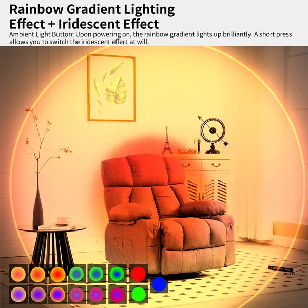 4PCS Rechargeable LED Night Lights – Magnetic, Multi-Color Modes