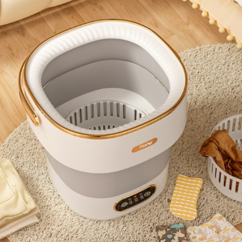 Mini Portable Laundry Washer Foldable Compact Washing Machine