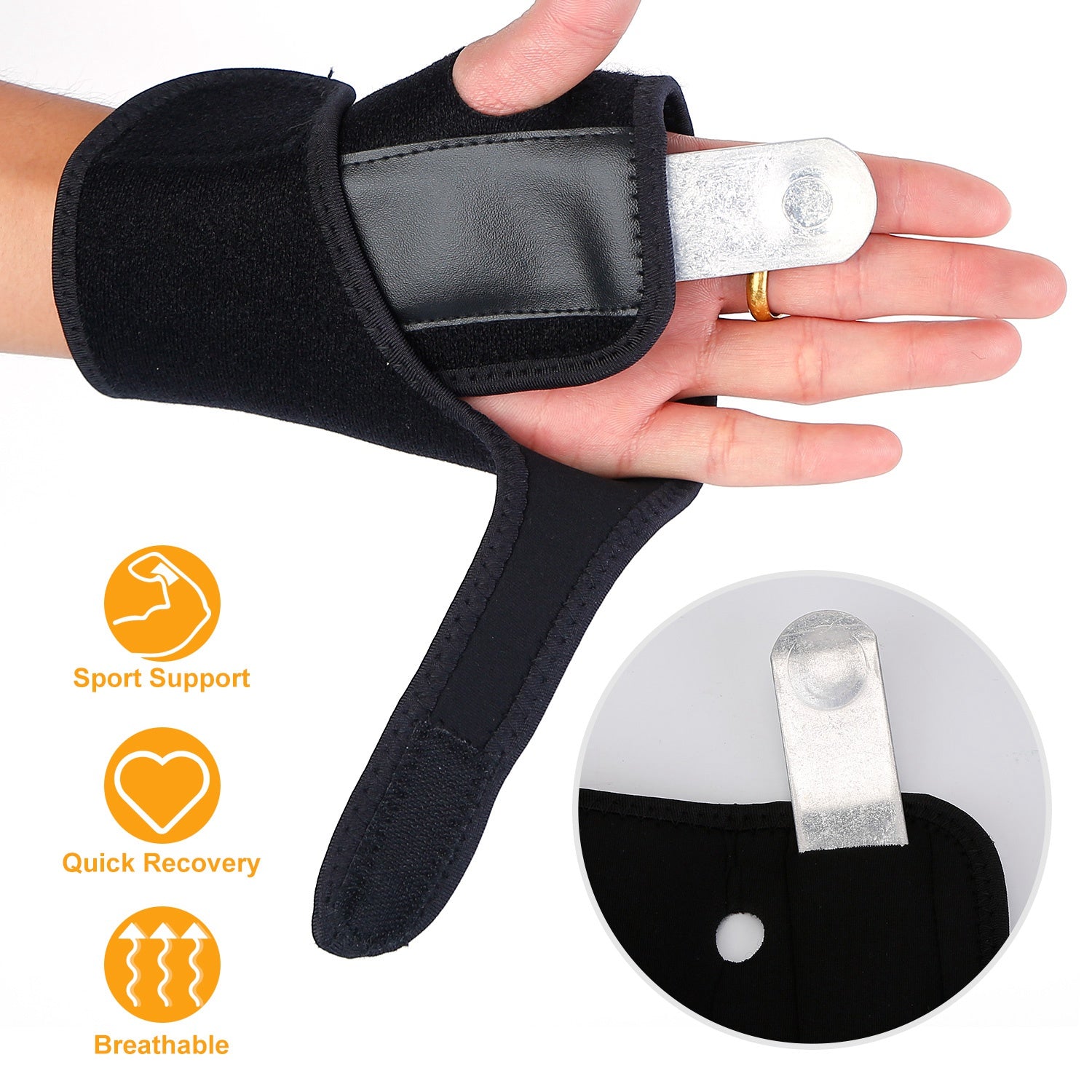 Wrist Support Brace with Splint for Carpal Tunnel & Recovery