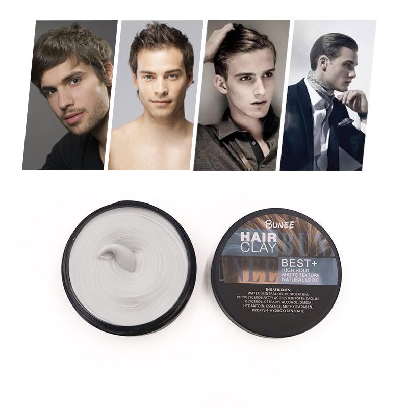 Premium Men’s Matte Hair Clay Strong Hold Natural Finish