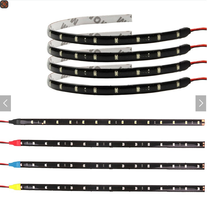 Ultra Bright Waterproof LED Underbody Strip Lights Car Motorcycle