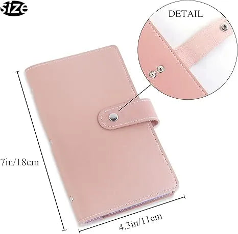 Premium Business Card Holder Book PU Leather Organizer Case