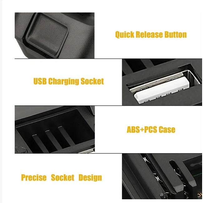 USB Battery Adapter Converter 20V to 18V Power Tool Adapter