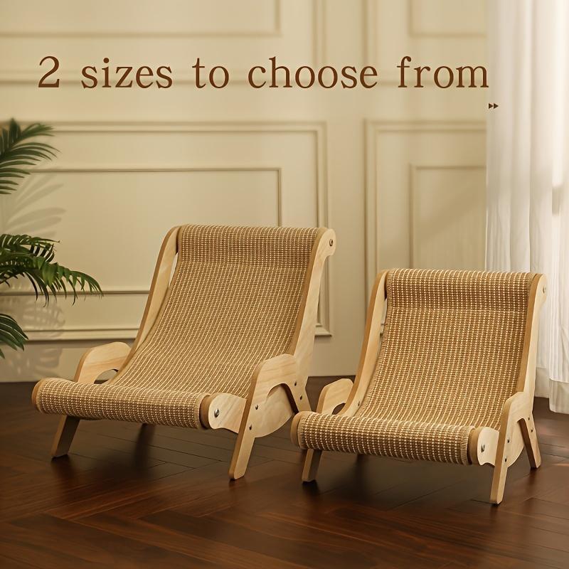 Premium 2 in 1 Cat Hammock and Scratching Post Rest Chair
