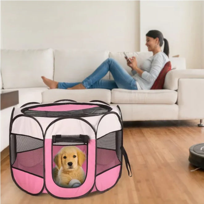 Ultimate Portable Foldable Pet Fence Sports Pen for Dogs