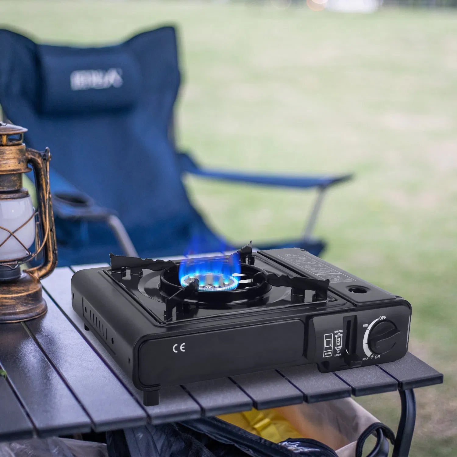 3300W Portable Butane Gas Stove with Carry Case