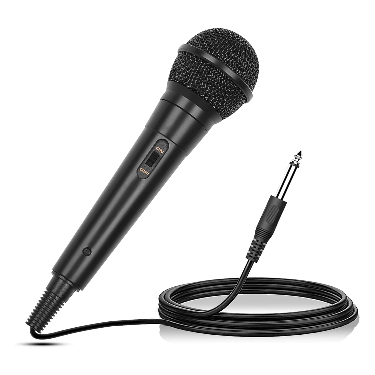 Wired Dynamic Cardioid Microphone 6.35mm Karaoke Studio Mic