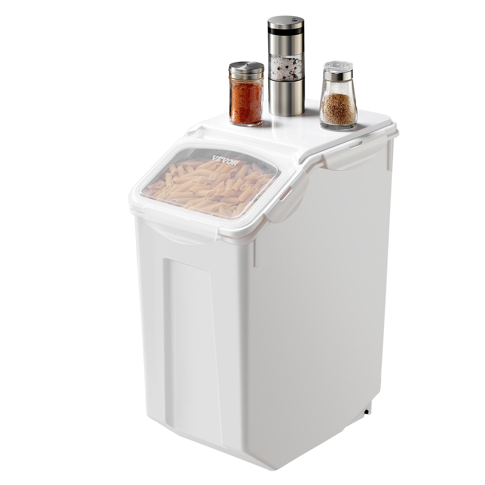 20L Airtight Flour Storage Container 4.5Gal Kitchen Bin