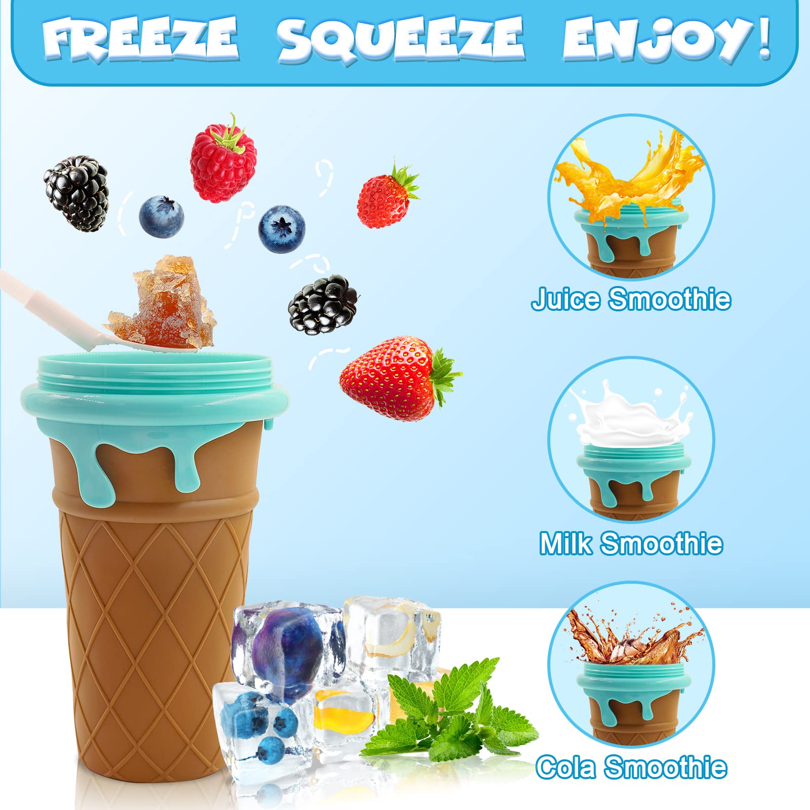 500ml Quick-Frozen Slushy Maker Cup