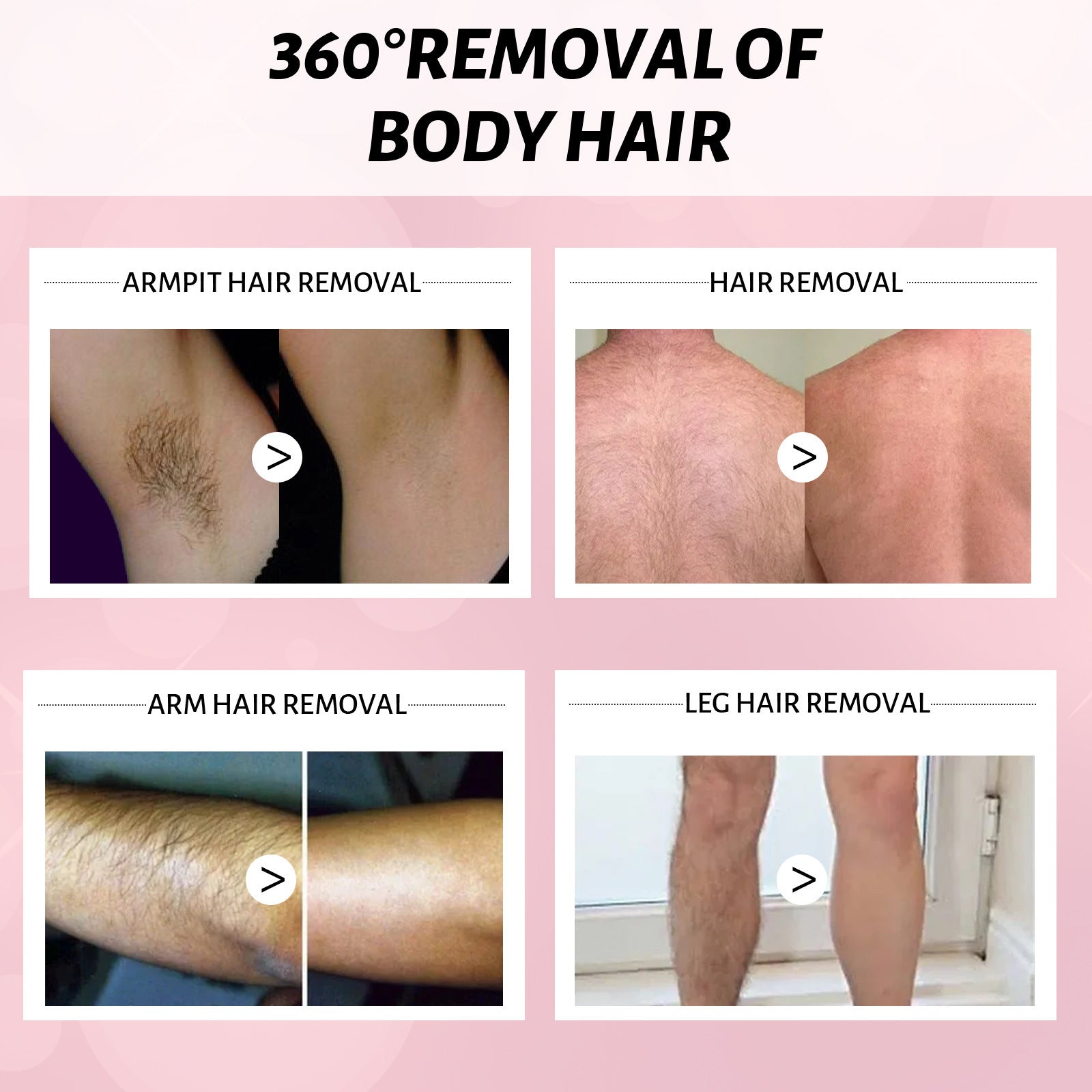 Hair Removal Spray for Smooth Skin and Gentle Depilatory Care