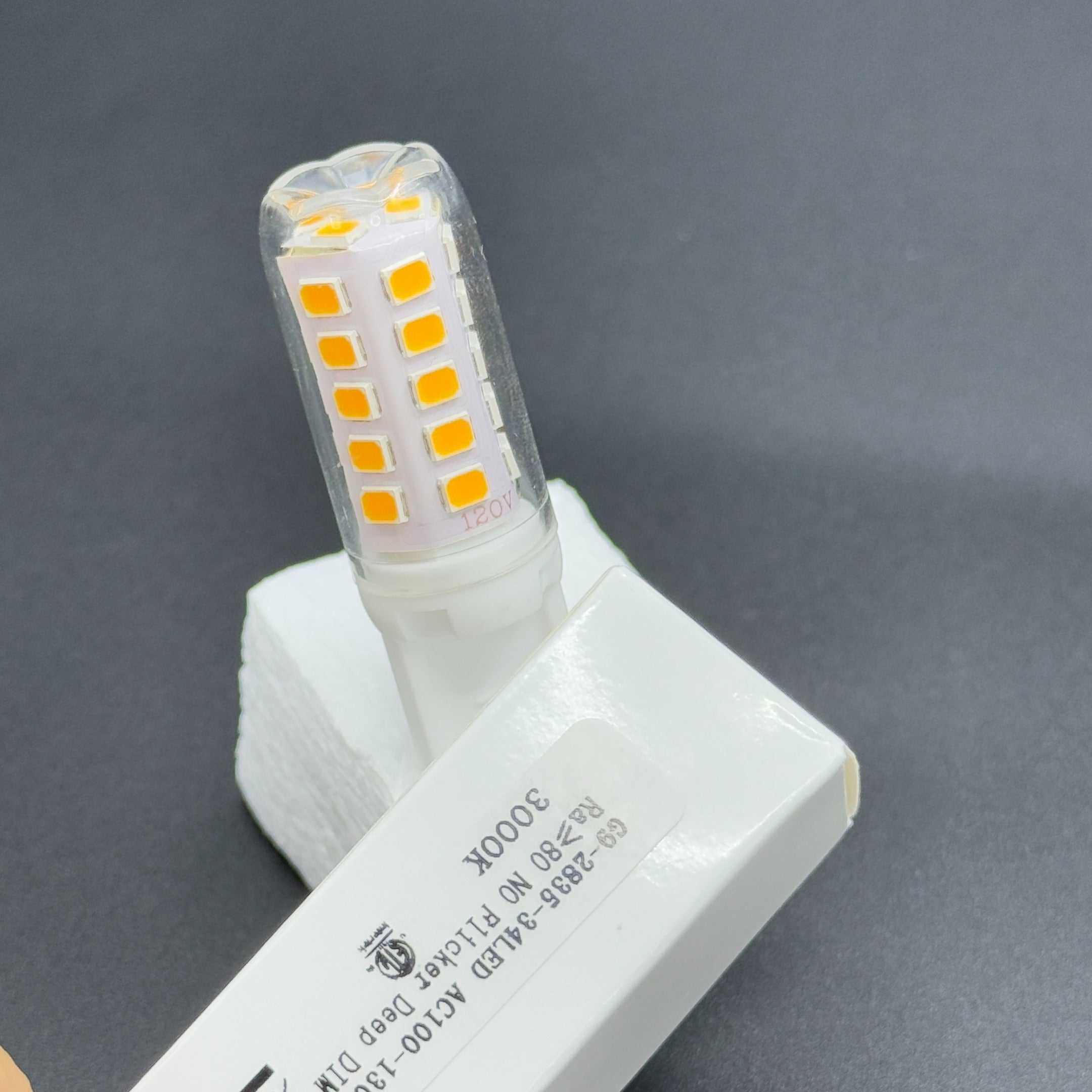 Dimmable LED Corn Light Bulb Warm White 3000K