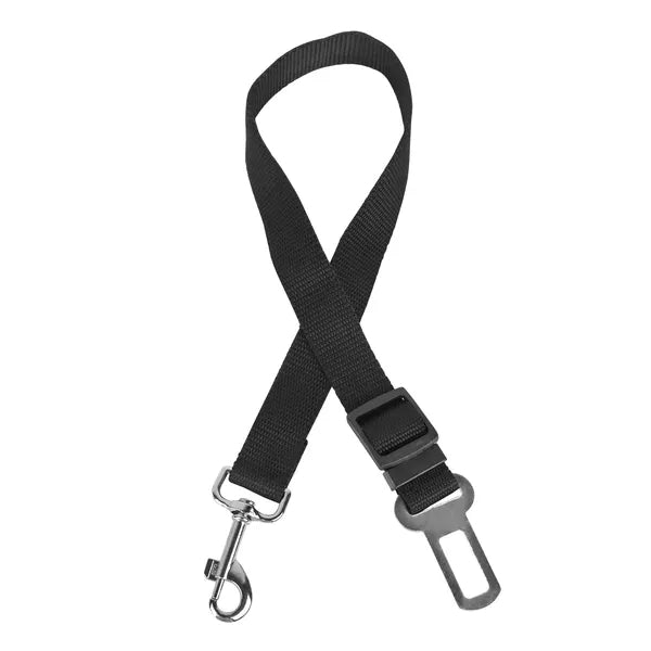 2PCS Adjustable Pet Seat Belt Leash for Dog and Cat Safety