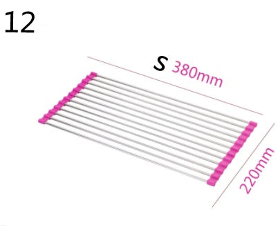 Folding Stainless Steel Kitchen Sink Rack