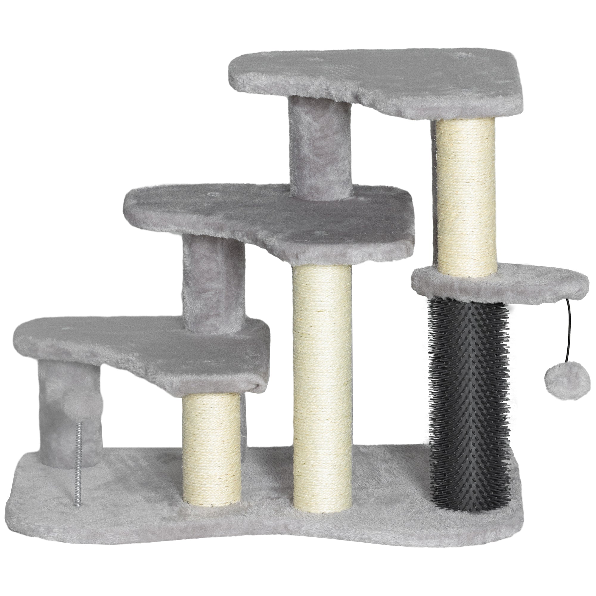 Premium 2 in 1 Cat Tree Tower with Stairs and Scratching Posts