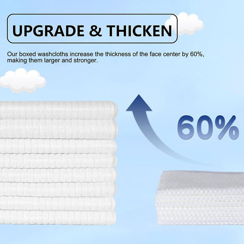 XL Disposable Face Towels for Sensitive Skin Makeup Remover