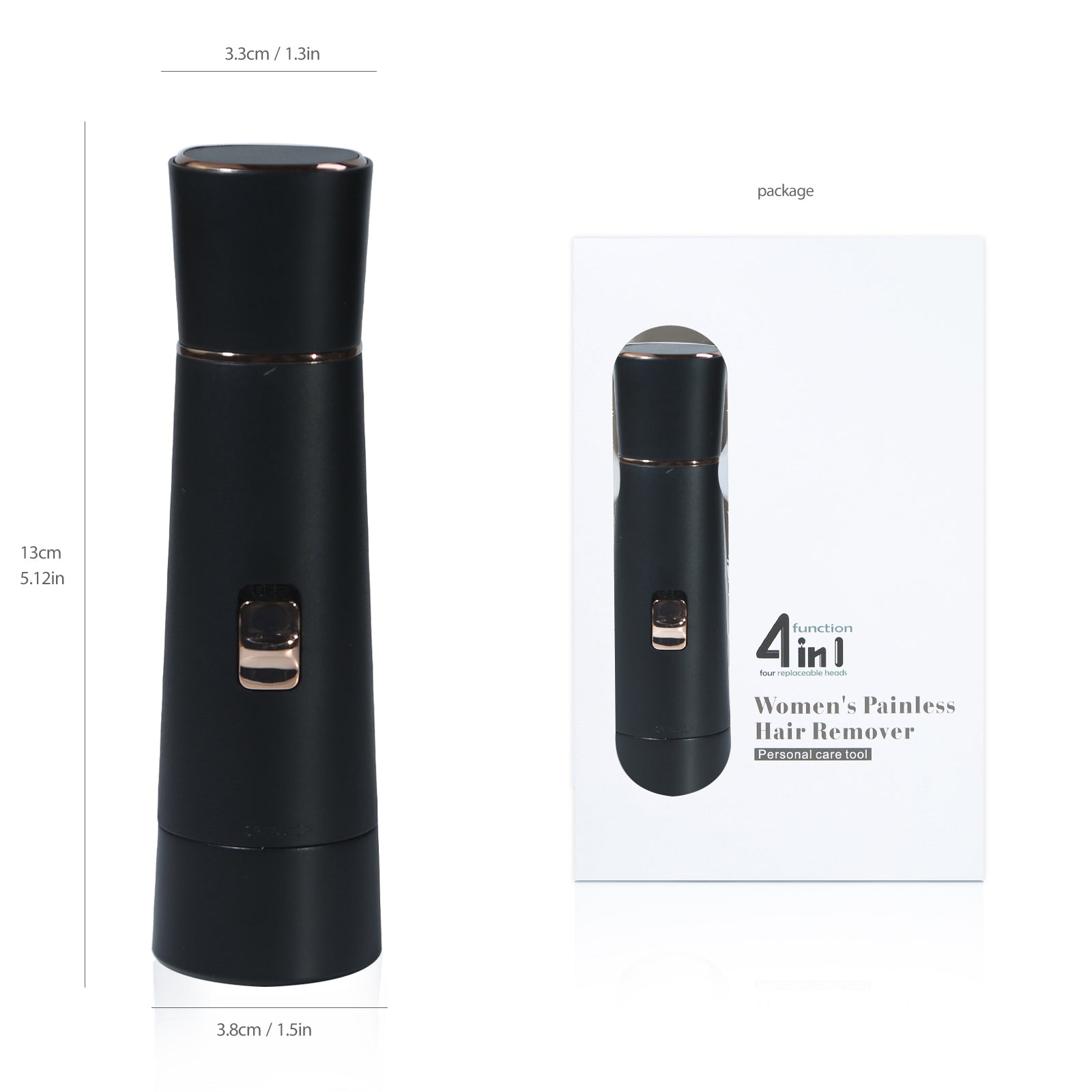 4 in 1 Hair Removal Device for Smooth and Painless Skin