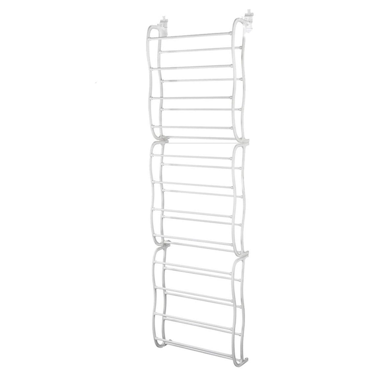 Space Saving Over-the-Door Shoe Rack 12-Tier 36 Pair Organizer