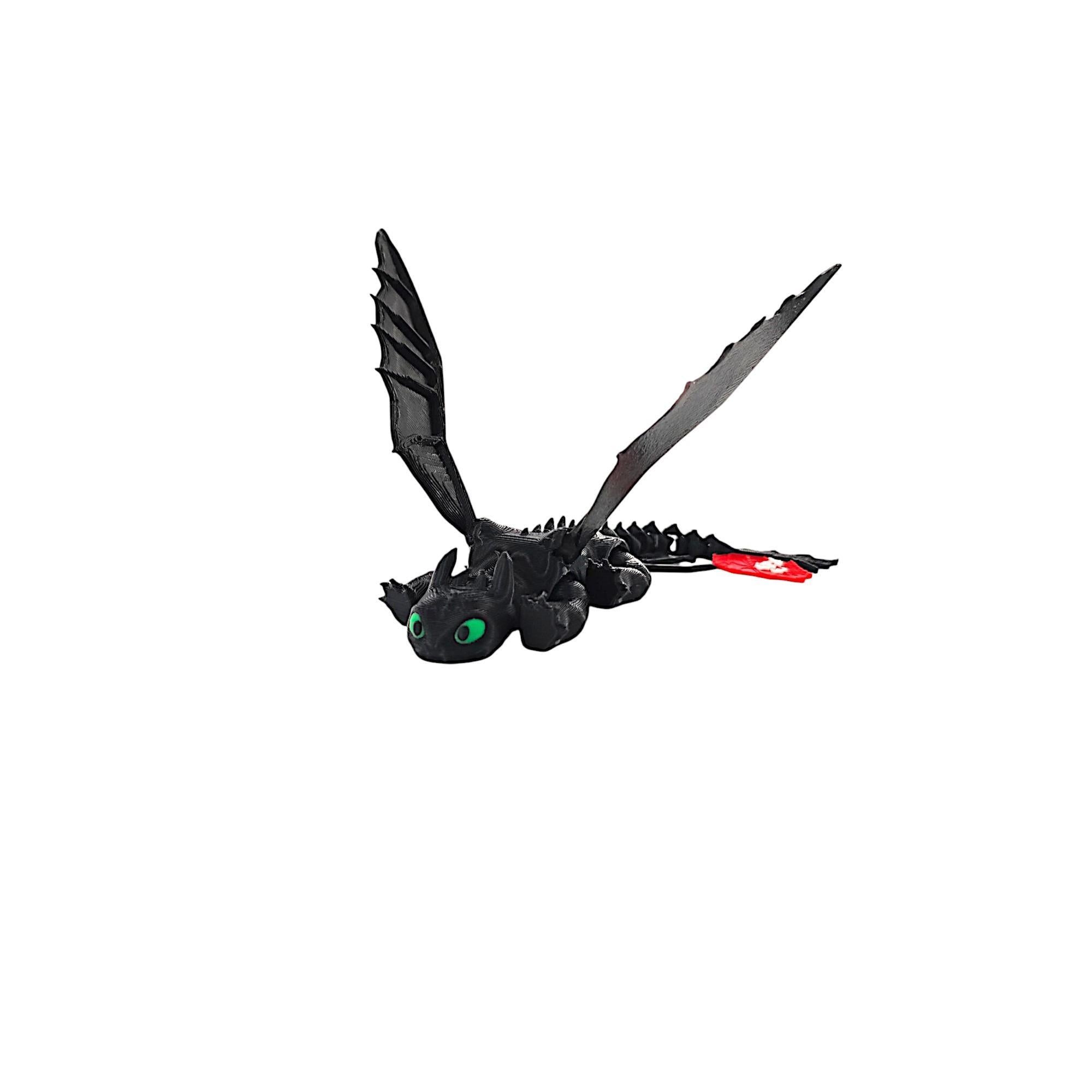 Premium Toothless Dragon Collectible Figure Home Decoration