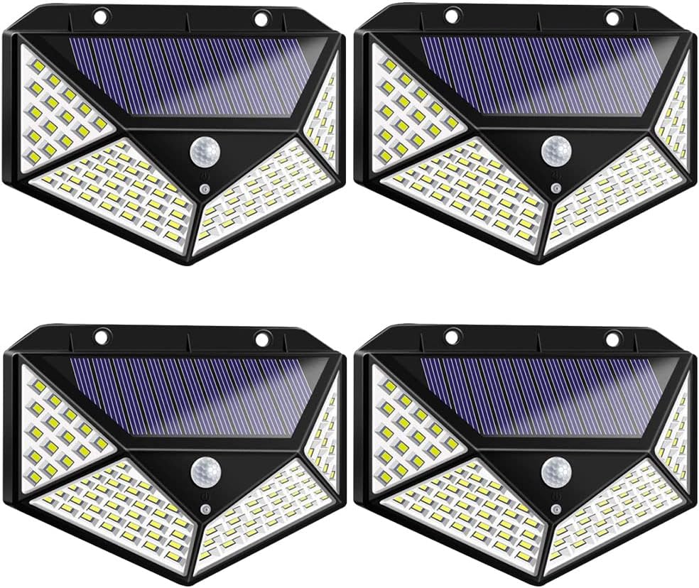 Ultra Bright Solar Motion Sensor Wall Lights Waterproof Security